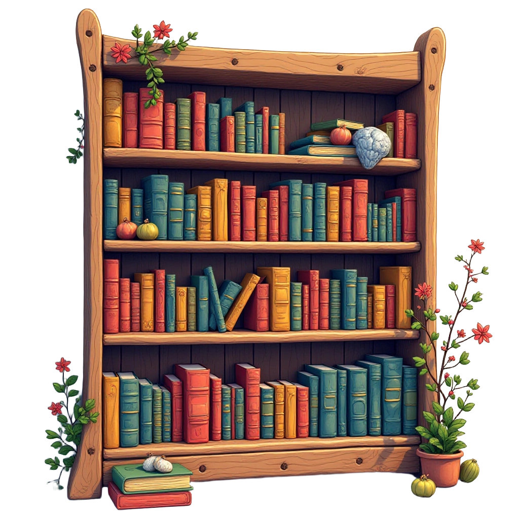 Cozy Bookshelf